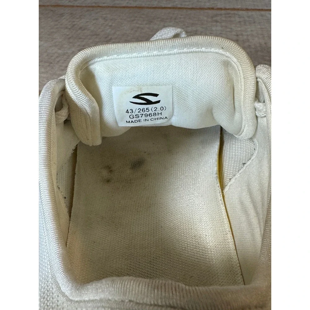HobiBear Barefoot Sneakers M 9.5 W 11.5 White Canvas Lace Up Minimalist‎ EU 43